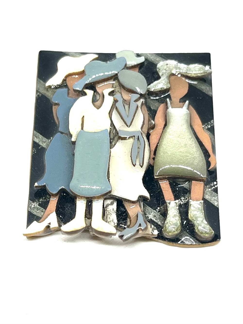 Lucinda Woman Pins